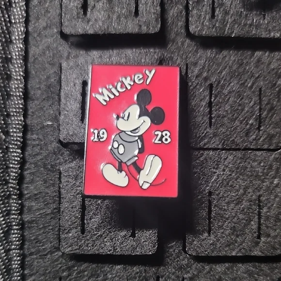 **Disney Character Pin Collection on Black Display Case** - Picture 6 of 8
